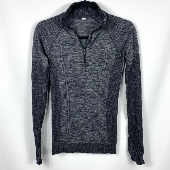 lululemon athletica Tops - Lululemon Zip Up Longsleeve Pullover Shirt